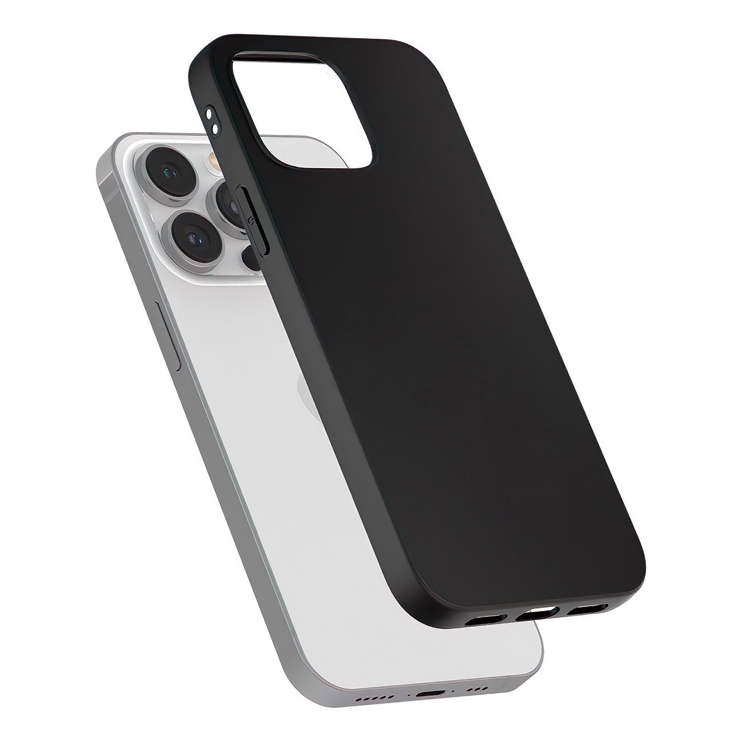 NOVANL Midnight TPU Case Compatible for iPhone 12/12 Pro