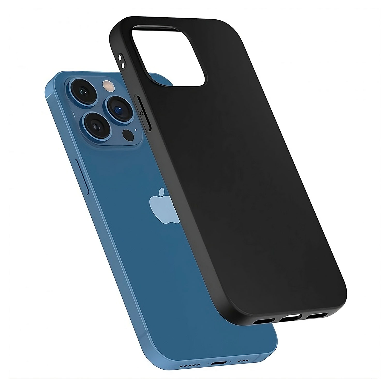 NOVANL Midnight TPU Case Compatible for iPhone 13 Mini
