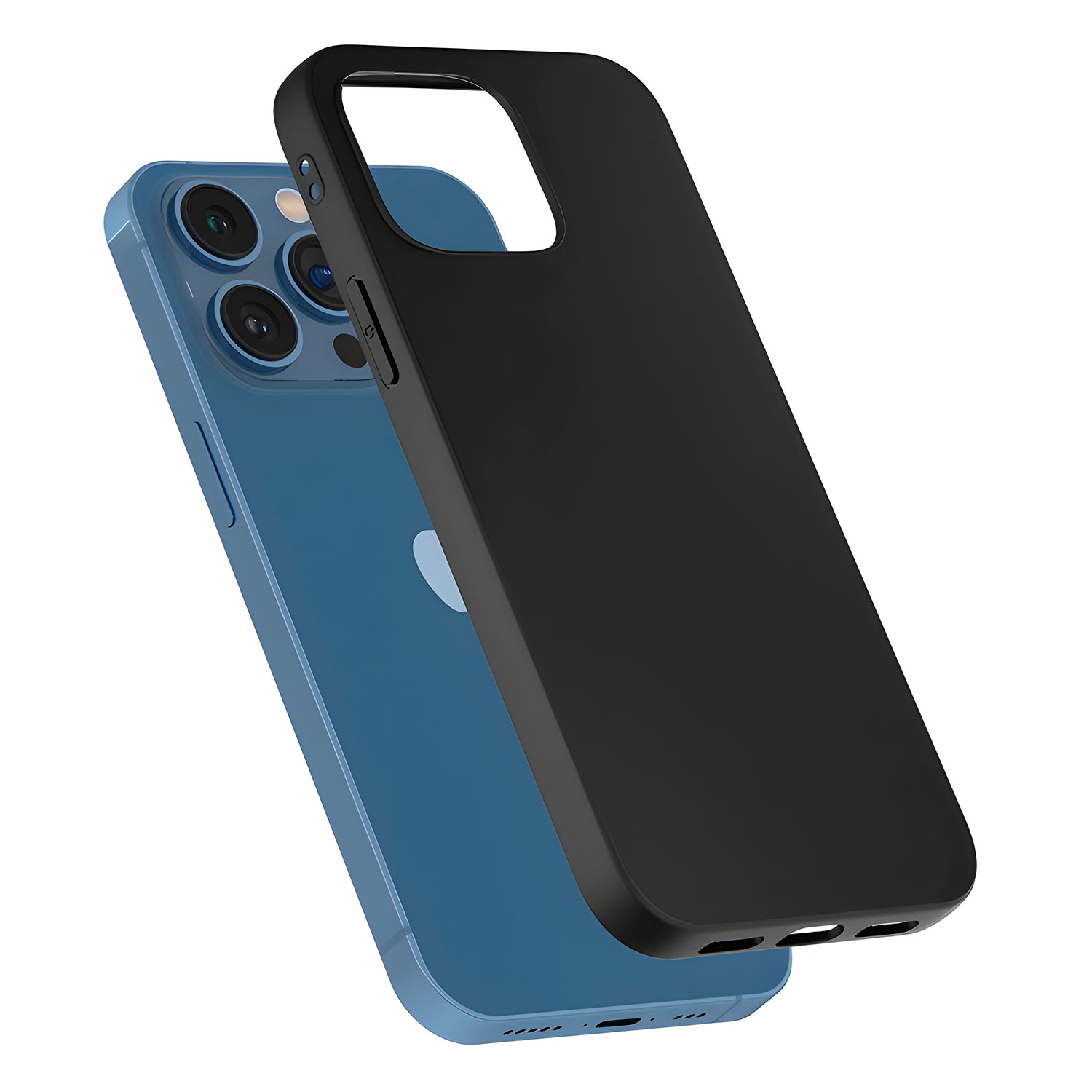 NOVANL Midnight TPU Case Compatible for iPhone 13 Pro