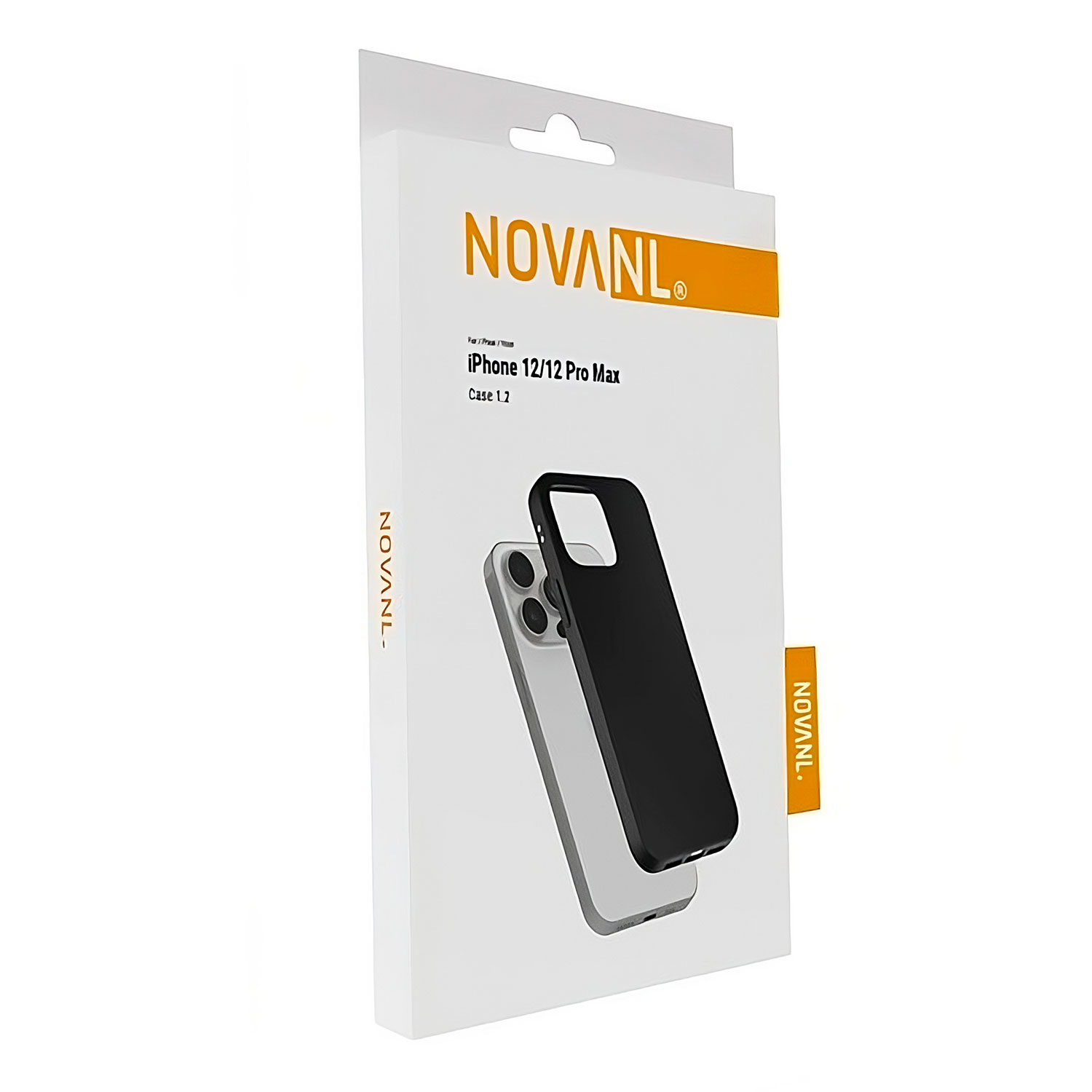 NOVANL Midnight TPU Case Compatible for iPhone 12 Pro Max
