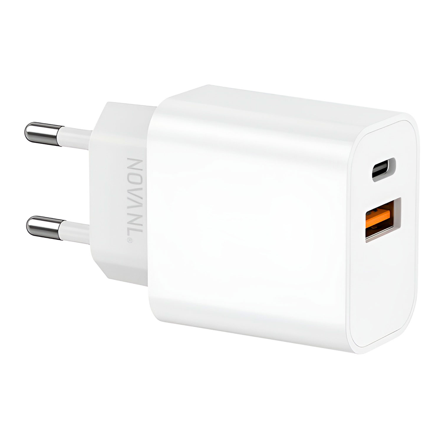 NOVANL ProCharge 20W Dual Port (USB-A & USB-C) Wall Charger